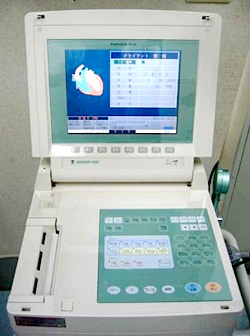 動物用心電図自動解析装置